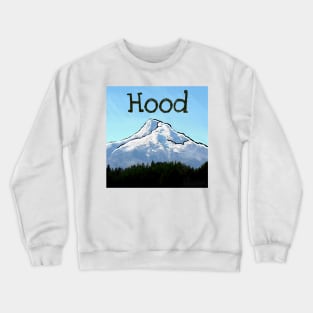 Mt. Hood, Oregon Crewneck Sweatshirt